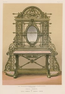 Hall Table od Yates, Haywood a Drabble, Londýn od English School