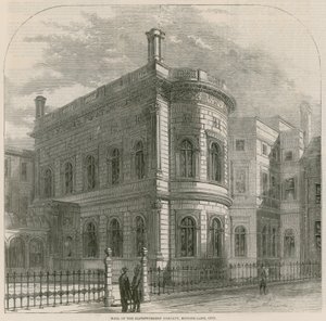 Hall of the Clothworkers Company, Minning Lane, Londýn od English School