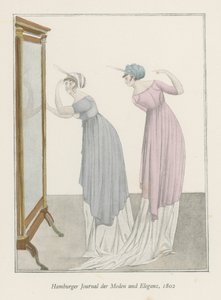 Hamburkský deník módy a elegance, 1802 od English School
