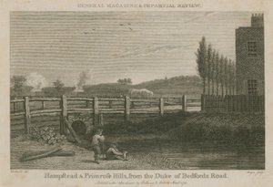 Hampstead a Primrose Hills, ze silnice Duke of Bedfords od English School