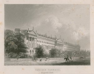 Hanover Terrace, Regents Park, Londýn od English School