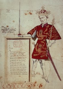Harley 4205 fol.1 Vilém I. (1027-87) Dobyvatel, z knihy 
