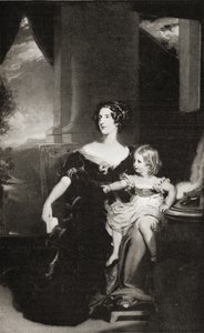 Harriet vévodkyně ze Sutherlandu (1806-68) od English School