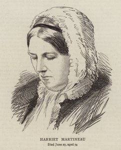 Harriet Martineau (rytina) od English School