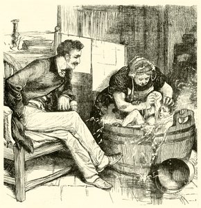 Koupání (rytina) od English School