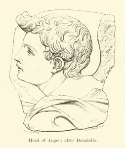 Head of Angel (rytina) od English School