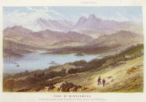 Head of Windermere (barevné lito) od English School