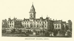 Headingley College, Leeds (rytina) od English School