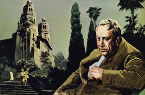Hearst postavil masivní, extravagantní dům v San Simeon od English School