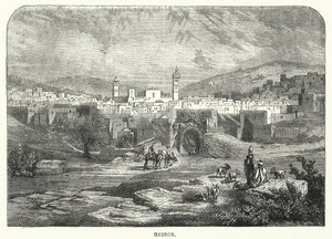 Hebron (rytina) od English School