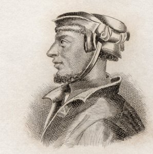 Heinrich Cornelius Agrippa von Nettesheim, 1825 (rytina) od English School