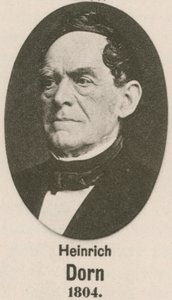 Heinrich Dorn (hlubotisk) od English School