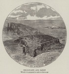 Helgoland a Sandy (rytina) od English School