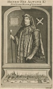 Henric Fitz Alwine, první primátor Londýna od English School