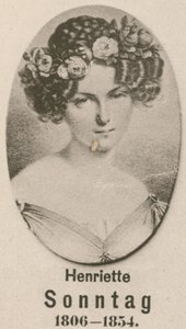 Henriette Sunday (rytina) od English School