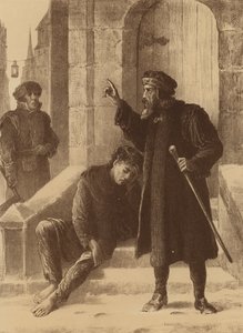 Henry Heath, "Považujeme ho za zloděje v obchodě a voláme na hlídku" (litografie) od English School