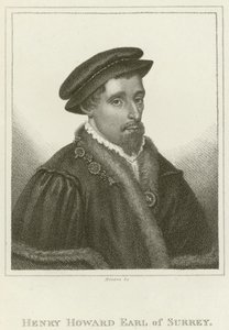 Henry Howard, hrabě ze Surrey (rytina) od English School