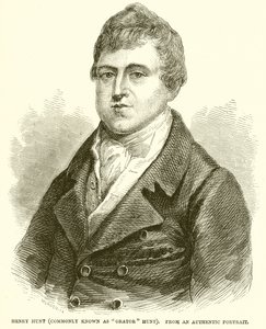 Henry Hunt (běžně známý jako Orator Hunt) od English School