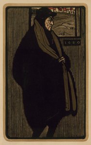Henry Irving, herec (rytina) od English School