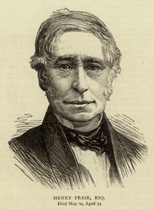 Henry Pease, Esquire (rytina) od English School