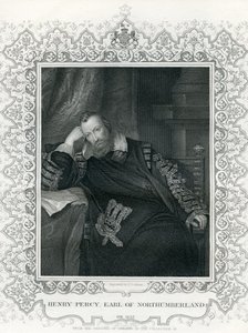 Henry Percy, 9. hrabě z Northumberlandu (1564-1632) od English School