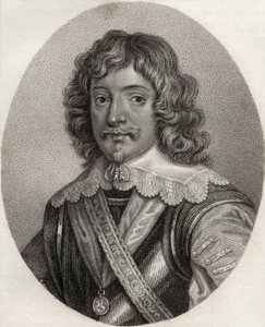 Henry Rich, vyryla Geremia, ilustrace z „Katalogu královských a vznešených autorů, svazek III“, vydaného v roce 1806 od English School