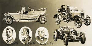 Henry Royce, Charles Rolls, W. O. Bentley - tři průkopníci automobilismu od English School