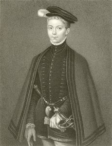 Henry Stuart, lord Darnley, skotský král od English School