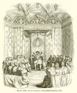 Jindřich VIII a jeho rada od English School