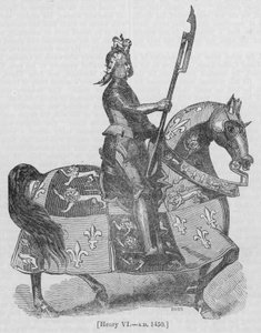 Jindřich VI., 1450 našeho letopočtu od English School
