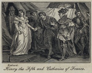 Jindřich Pátý a Francouzská Kateřina od English School