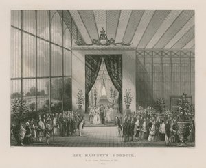Budoár Jejího Veličenstva na Velké výstavě v roce 1851 od English School