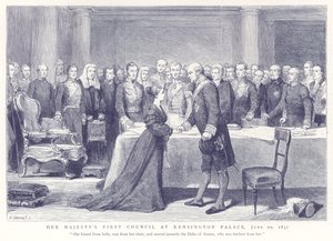 První rada Jejího Veličenstva v Kensingtonském paláci, 20. června 1837 od English School