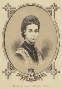 Její královská výsost princezna z Walesu od English School