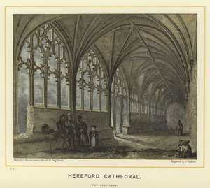 Herefordská katedrála, ambity od English School