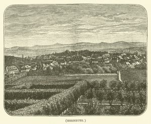 Hernhuth (rytina) od English School