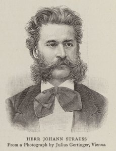Herr Johann Strauss (rytina) od English School