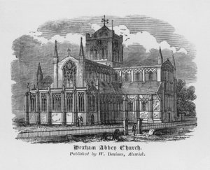 Kostel Hexham Abbey Church od English School