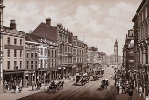 High Street, Belfast (litho) od English School