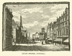 High Street, Dundee (rytina) od English School