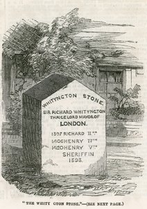 Highgate Hill, Whittington Stone od English School