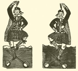 Highland tanečnice od English School