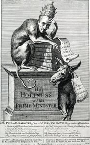 Jeho Svatost a jeho ministerský předseda, 1729 od English School