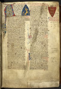Historie Angličanů. Matthew Paris. Anglie (St Albans) od English School