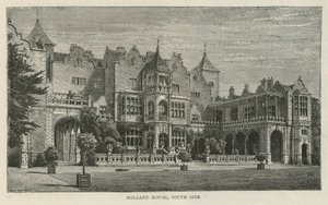 Holland House, jižní strana od English School
