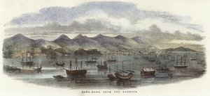 Hong Kong z přístavu od English School