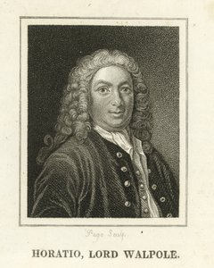 Horatio, Lord Walpole (rytina) od English School
