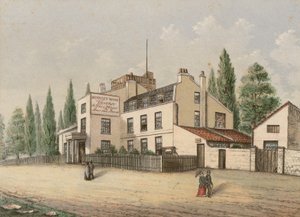 Hornsey Wood House Tavern, Londýn od English School