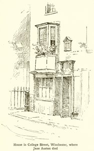 Dům v College Street, Winchester, kde zemřela Jane Austenová