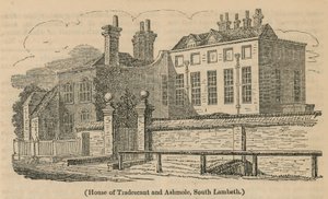 House of Tradescant a Ashmole, South Lambeth od English School